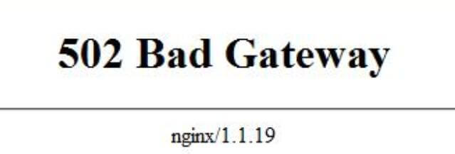 网站打开网址页面报502 Bad Gateway nginx错误，是什么原因，该怎么解决插图1
